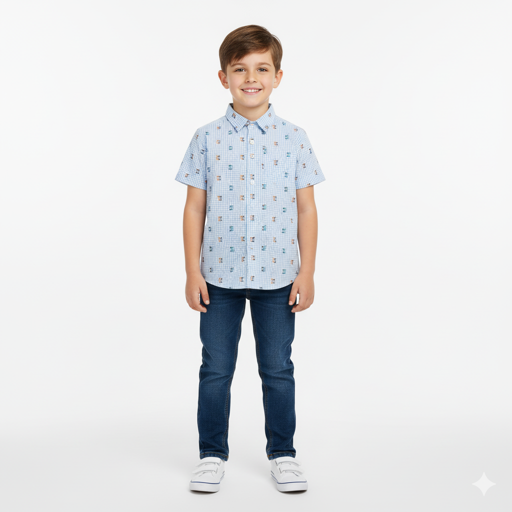RY Boys Short Sleeve Shirt